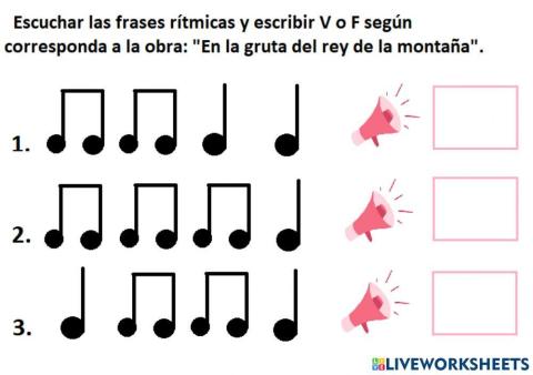 Discriminación auditiva  Peer gynt