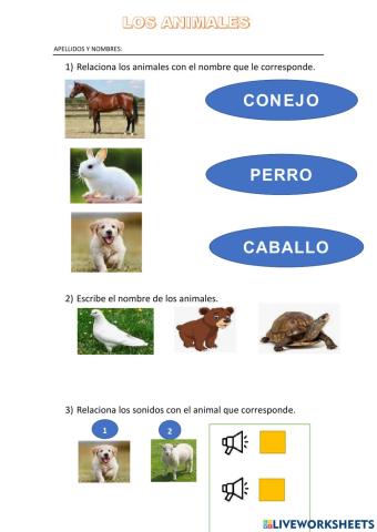 Los animales