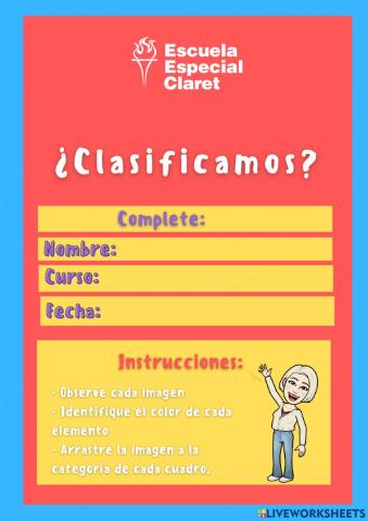 1- Clasificamos