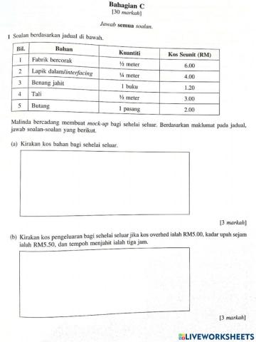 Latihan ulangkaji