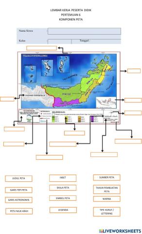 LKPD KOMPONEN PETA
