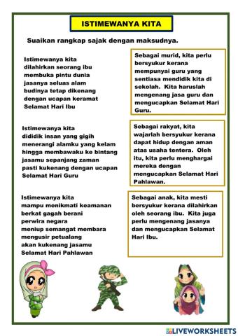 Istimewanya kita