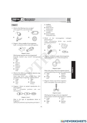 Sains ting 5 b1: mikroorganisma