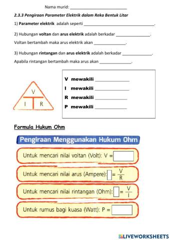 Parameter elektrik