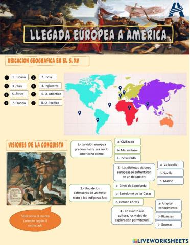 Llegada Europea a América