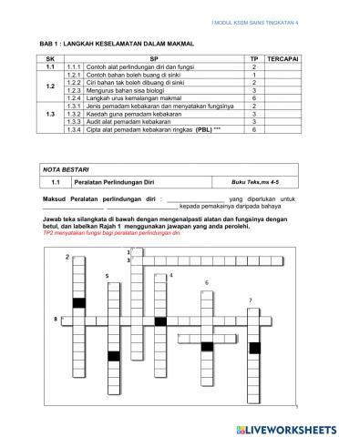 T4 B1 liveworksheet