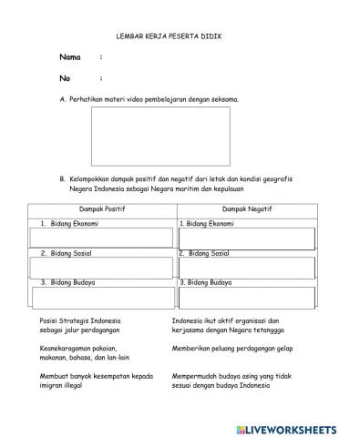 Lembar Kerja Siswa