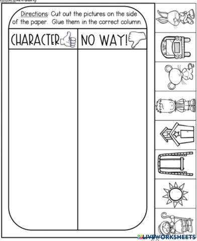 Character Drag and Drop