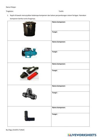 Bab 5.1.2 komponen utama sistem fertigasi