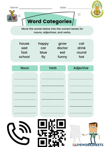 Grammar worksheet