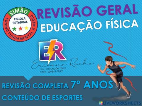 Revisão de Esportes - 7º ano