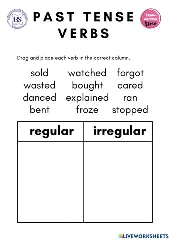 5th-grade Simple Past Worksheet