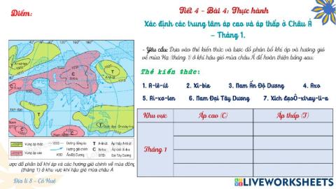 ĐL 8 - Bài 4: Thực hành