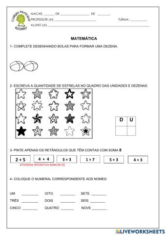 Dezena e unidade