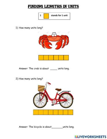 Finding lengths in unit