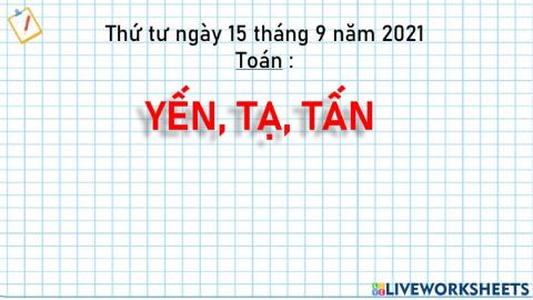 Yến, tạ tấn