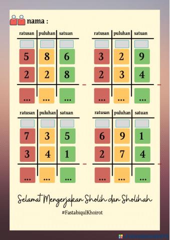 Pengurangan teknik meminjam 2