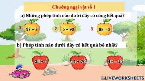 Toán tuần 3 tiết 3.1