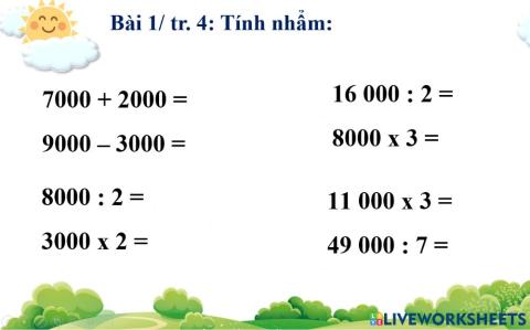 Toán: Ôn tập các số đến 100 000 (tt)