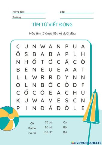 Tiếng Việt 1