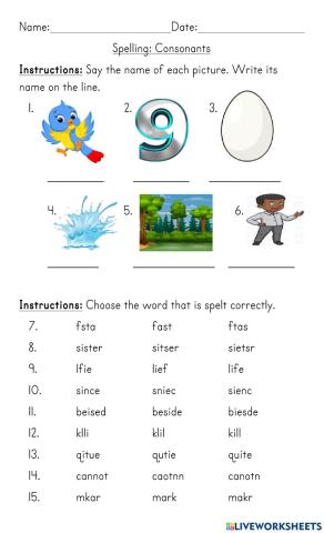 Consonants