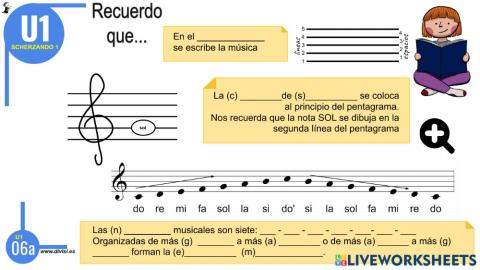 RECUERDO QUE (repaso Scherzando 1)