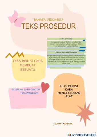 Teks prosedur