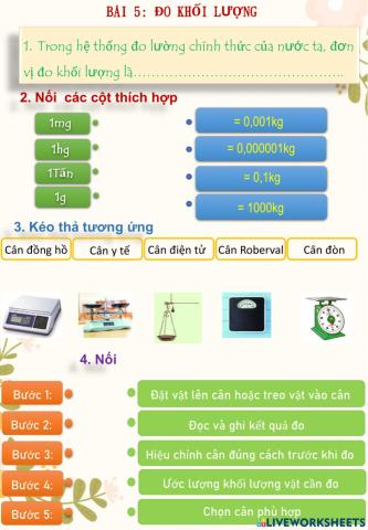 KHTN 2 Lớp 6A1