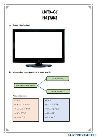 LKPD 06 Matriks