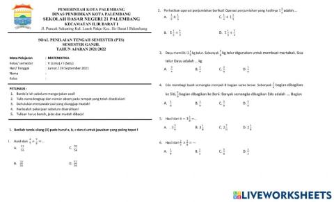 Pts matematika