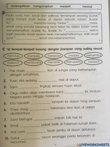 Kata Kerja Tahun 2