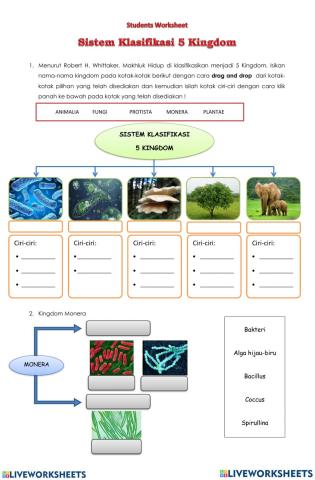 Klasifikasi 5 kingdom