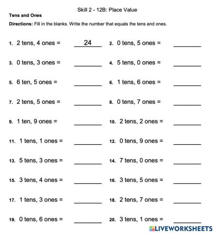 Place value