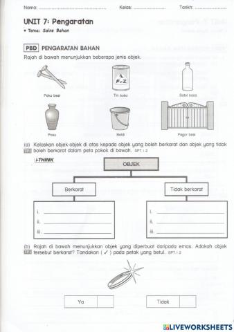 sains tahun 5 - pengaratan