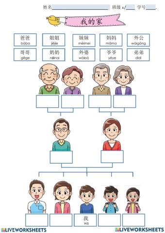 第五课  My family   1