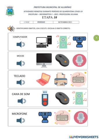 Partes do computador