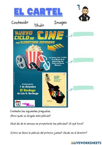 Cartel cine