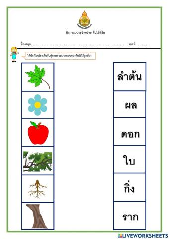 หน่วยต้นไม้ที่รัก