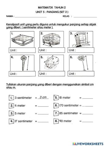 Matematik tahun 2