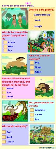 Adam and Eve