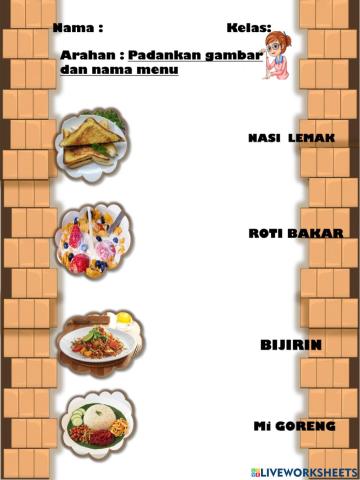 Menu Sarapan Pagi