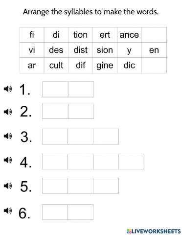 Whole Word Learning