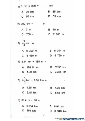 Length measurement