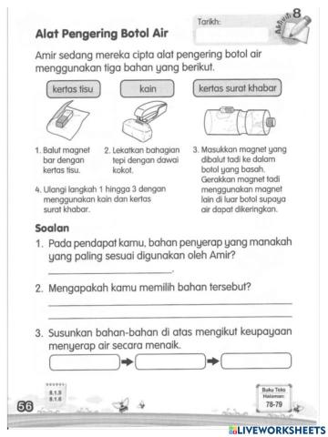 Alat Pengering Botol Air