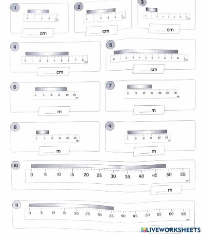 Length, mass and volume of liquid