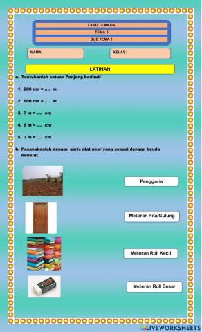 Latihan matematika