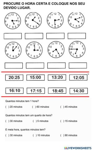 Que Horas São?