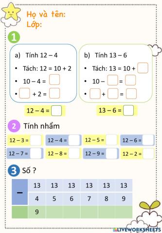 Toán - Luyện tập trang 42