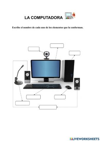 Partes de una computadora