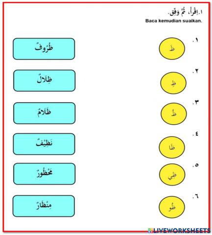 Tajuk 4 : Bahasa Arab Thn 3